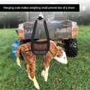 Animal Weighing Bag Hanging Scale Sling Livestock Pet Harness Straps for Farm