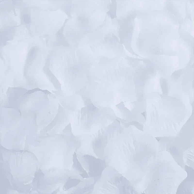 1000 PCS Silk Rose Petals Elegant Wedding or Event Decoration - Setting Sun Red