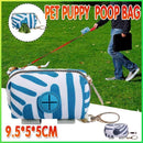 Essential Outdoor Dog Poop Bag Holder for Easy Cleanup - Grey
