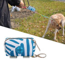 Essential Outdoor Dog Poop Bag Holder for Easy Cleanup - Grey