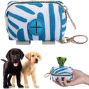 Essential Outdoor Dog Poop Bag Holder for Easy Cleanup - Grey