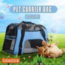Pet Carrier Bag Portable Large Cat Dog Comfort Tote Travel Bag Airline Approved - Pink