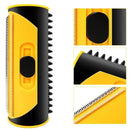 Pet Dog Cat Hair Fur Deshedding Shedding Trimmer Tool Grooming Roll Comb Brush - Red