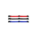 S Size Dog Puppy Pet Collar Adjustable Nylon Toy Small Pink Blue Red Black - Blue