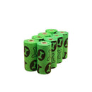 Biodegradable & Compostable Dog Poo Bags Pet Poop Bag Garbage Disposable Clean - 8 Rolls(120 Bags)