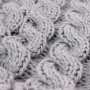 Puppy Dog Jumper Winter Warm Knitted Sweater Pet Clothes Small Dogs Coat Thermal XL - Grey