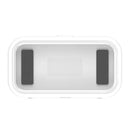 Waterproof Rotating Shower Phone Holder 360-Degree Retractable Wall Mount for Bathroom