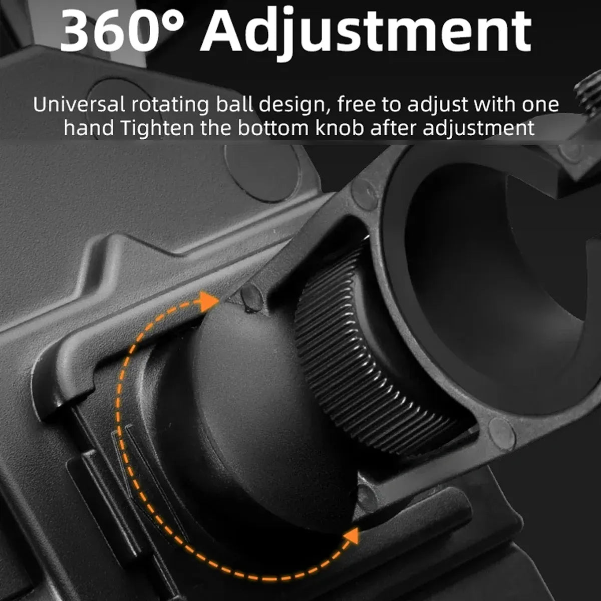 360° Rotation Mobile Phone Holder Handlebar Mount For Motorcycle Bicycle Bike