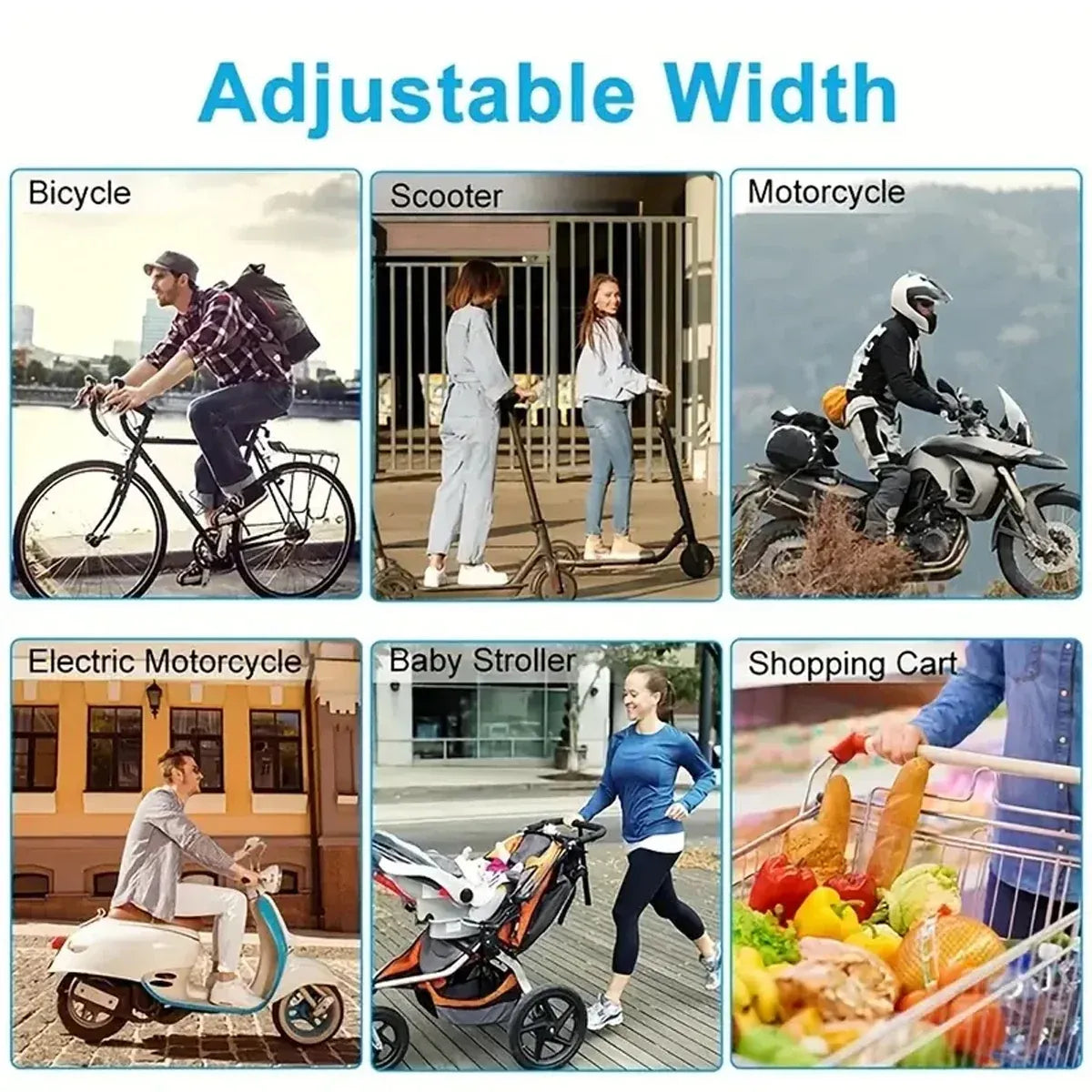 360° Rotation Mobile Phone Holder Handlebar Mount For Motorcycle Bicycle Bike