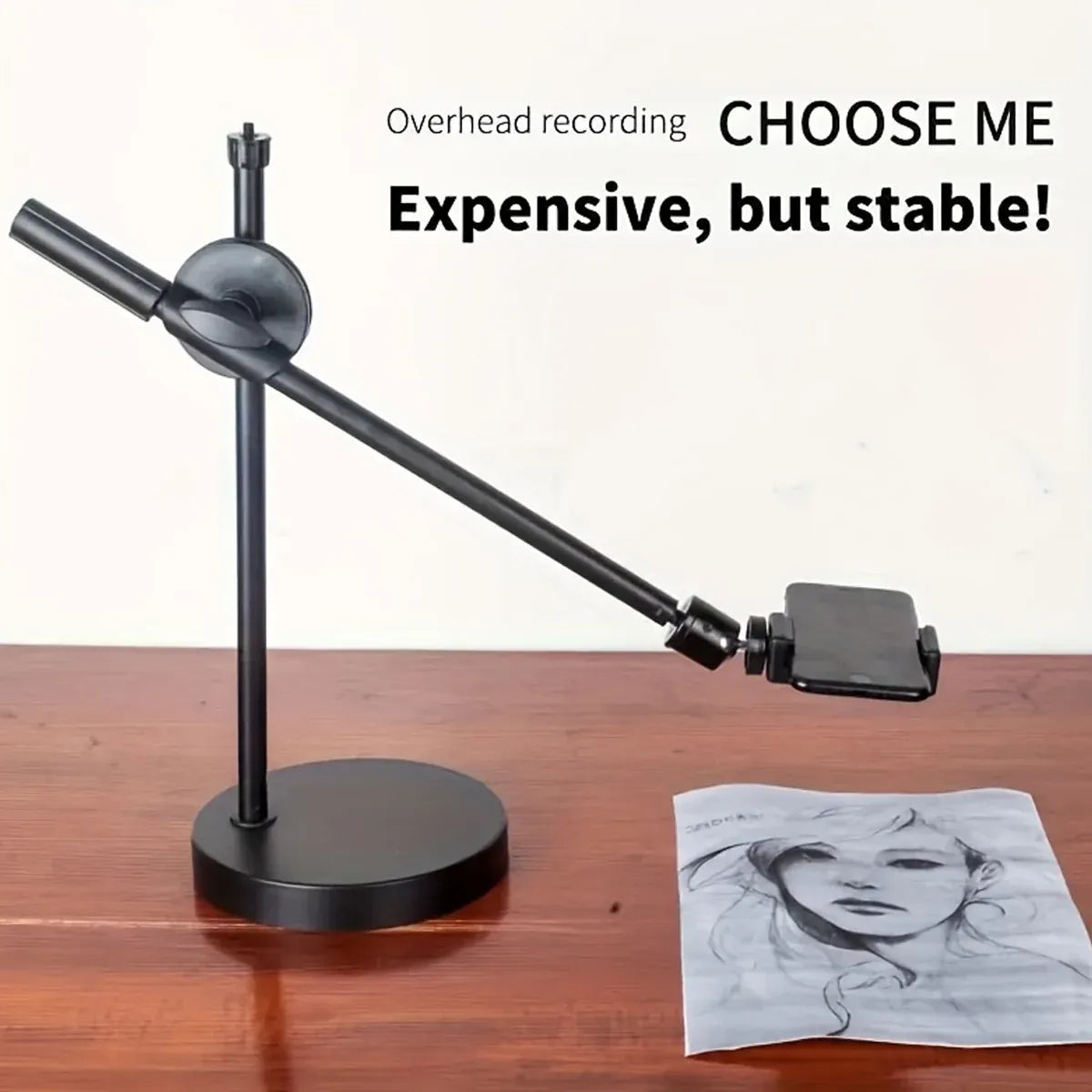 Multi Functional Mobile Phone Stand Adjustable Foldable Portable Desk Holder