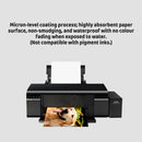 50/200Sheets A4 Adhesive Photo Paper 135 for Inkjet Printer Scrapbook - 200 Sheets