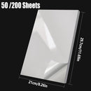 50/200Sheets A4 Adhesive Photo Paper 150GSM for Inkjet Printer Scrapbook - 200 Sheets