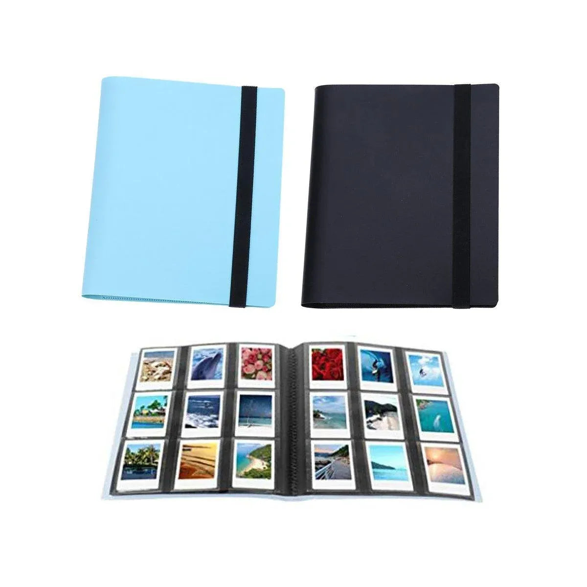 Large Capacity 3Inch Photo Album 360 Pockets Game Card Holder Collection Book - Black