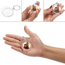 20PCS Keyring Clear Acrylic Photo Key Chain Picture Frame Blanks DIY Rings Gifts