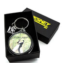 20PCS Keyring Clear Acrylic Photo Key Chain Picture Frame Blanks DIY Rings Gifts