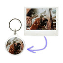 20PCS Keyring Clear Acrylic Photo Key Chain Picture Frame Blanks DIY Rings Gifts