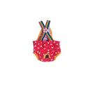 Female Pet Dog Cat Puppy Pant Menstrual Sanitary Nappy Diaper Wrap Underwear Red - XL