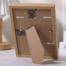 Photo Frame Display Stand Set DIY Wooden Picture Holder 8PCS Desktop Decoration