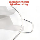 Round Pizza Cake Cutter Stainless Steel Pie Divider for Even Equal Slices Use