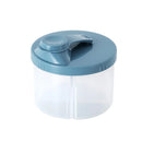 3Pcs Portable Pill Organizer Weekly Medicine Compartment Box Travel Daily Use - Blue