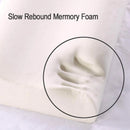 1/2PCS Memory Foam Neck Pillow Wavy Contour Slow Rebound Pillow - 60x40x12cm-2pcs