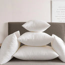 2pcs High Quality Square Pillow Inserts Soft Cushion Fillers Hotel Grade Use - 50x50cm