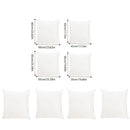 2pcs High Quality Square Pillow Inserts Soft Cushion Fillers Hotel Grade Use - 60x60cm