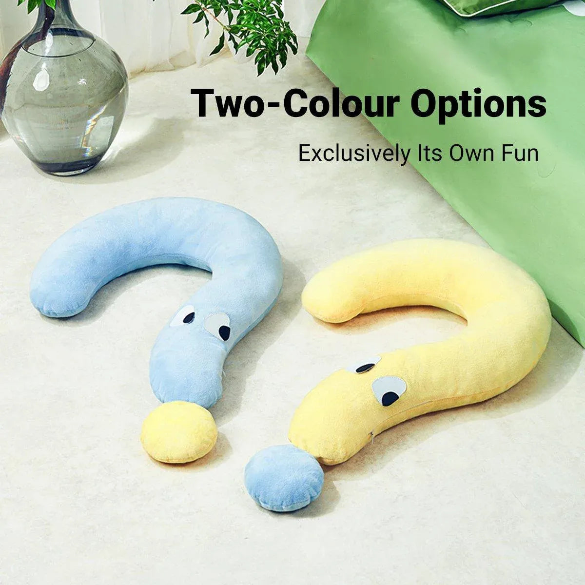 Soft Plush Pet Pillow for Dogs Cats Sleeping Cuddle Pillow Comfort Cushion - Blue