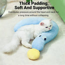 Soft Plush Pet Pillow for Dogs Cats Sleeping Cuddle Pillow Comfort Cushion - Blue