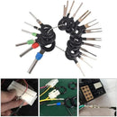 76Pcs/Set Pin Ejector Wire Kit Extractor Auto Terminal Removal Connector Tool