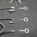 76Pcs/Set Pin Ejector Wire Kit Extractor Auto Terminal Removal Connector Tool