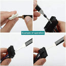 76Pcs/Set Pin Ejector Wire Kit Extractor Auto Terminal Removal Connector Tool