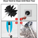 Pipe Cleaning Brush Nylon Head Rod Duct Cleaning Tool Solid Chimney Brush