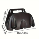 Wall Mounted Plumbing Shelf Organiser Bathroom Storage Rack Durable Pipe Holder