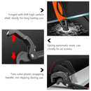 Pipe Wrench Quick Adjust Spanner Multi Functional Water Pipe Tool Heavy Duty - L