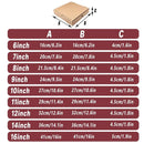 25pcs Break Resistant Pizza Boxes for Cooking Takeout and Food Delivery Needs - 11inch