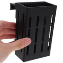 Hydroponic Plant Storage Rack Fish Tank Decoration Square Aquarium Basket Holder - Black