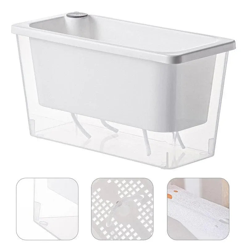 Balcony Vegetable Pot Planter Lazy Self Priming Flower Pot for Indoor Gardening - Green