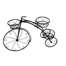 European Style Multi Layer Iron Bicycle Basket Flower Rack Outdoor Garden Decor