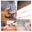 107x280mm Rectangle Plastering Brick Jointing Gauging Hand Trowel Tradesman Tool