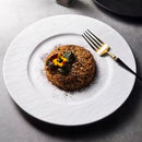 Ceramic Steak Vegetable Dessert Salad Plate Home Dinner Plate Kitchen Dining - 8.5inch