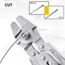8-shaped Wire Rope Crimping Tool Pliers Swaging Swager Crimper Loop Sleeve