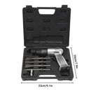 150mm Pneumatic Air Hammer Kit with 4 Chisels Heavy Duty Tool for Workshop Use