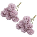 12pcs Artificial Dandelion Fake Flower Simulation Arrangement Desktop Decoration - Blue