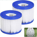 6pcs Lay Z Spa Filter Cartridge VI Size 58323 Replacement by Bestway Cartridge