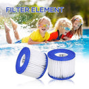 6pcs Lay Z Spa Filter Cartridge VI Size 58323 Replacement by Bestway Cartridge