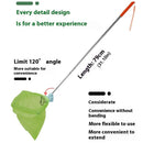 Portable Poop Picker Non Slip Handle Waste Bag Holder for Outdoor Cleaning Use