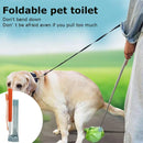 Portable Poop Picker Non Slip Handle Waste Bag Holder for Outdoor Cleaning Use