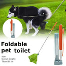 Portable Poop Picker Non Slip Handle Waste Bag Holder for Outdoor Cleaning Use