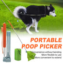 Portable Poop Picker Non Slip Handle Waste Bag Holder for Outdoor Cleaning Use